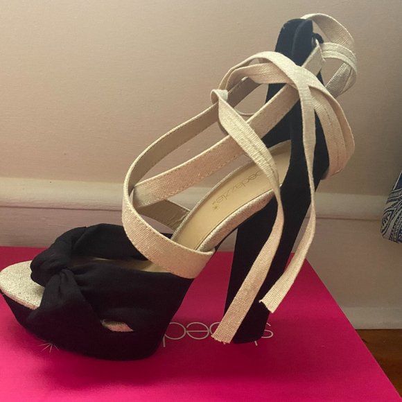 Shoe Dazzle Shoes - Platform heels